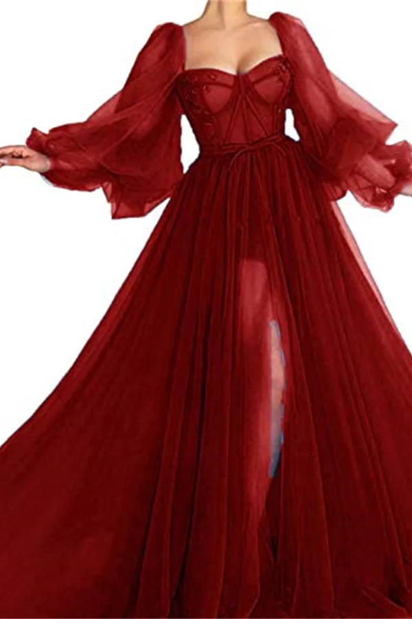 sheer embellished dress Lady Black Tie - Nyx Gown - Sheer Embellished Bodice Satin Gown