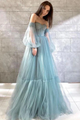 A Line Sweetheart Prom Dresses Elegant Formal Long Evening Gowns ZXS734