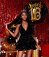 Sexy Black Sparkling Short Homecoming Dresses Back Open Tiered Sequin Graduation Gown Parties Night Y4111
