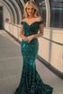 Sequin Maxi Dress Mermaid Prom Dresses SYP150