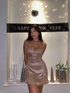 Glitter Mini Homecoming Dress Cocktail Dress Night Party Dress Y4425