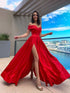 Hot Prom Dress Off the Shoulder Formal Party Dress SYP18