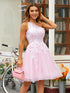 Tulle Homecoming Dresses One Shoulder Short Prom Dress SYH48