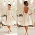 Simple A-line Homecoming Dresses S9449