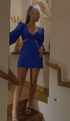 Simple Long Sleeves Homecoming Dress Short Cocktail Dress Y7350