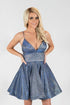 A-line Spaghetti Straps Short Prom Dress Unique Homecoming Dress PD416