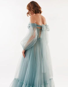 A Line Sweetheart Prom Dresses Elegant Formal Long Evening Gowns ZXS734