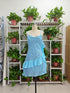 Beautiful Blue Straps Sequins Chiffon Ruffles Cocktail Dress Homecoming Dress Y8253