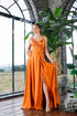 Beautiful One Shoulder Sleeveless A-line Sequined Prom Dress With Slit