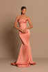 Long Mermaid Strapless Spaghetti Straps Formal Prom Dresses