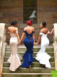 Chic Mermaid Off the Shoulder Bridesmaid Dress