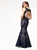 A Line Open Back Halter Chiffon Prom Dresses LBQ0266