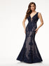 A Line Open Back Halter Chiffon Prom Dresses LBQ0266