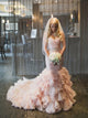 Romantic Sweetheart Mermaid Wedding Dress with Beading