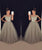Off the Shoulder A Line Tulle Prom Dresses with Rhinestones 