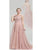 Scoop A Line Open Back Sweep Train Prom Dresses Tulle With Appliques
