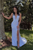 Glitter V-Neck Backless Sequins Long Mermaid Prom Dress ZXS628