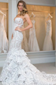 Mermaid Sweetheart Lace Wedding Dress LBQW0010
