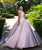 Ball Gown Scoop Satin With Appliques Cap Sleeves Prom Dresses 