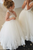 Ball Gown Scoop Open Back Flower Girl Dress with Lace LBQF0035