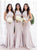 Mermaid Sleeveless Floor Length Bridesmaid Dresses with Pleats