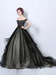 Ball Gown Off the Shoulder Tulle Lace Up Prom Dresses