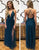 Sexy Prom Dress A-Line Spaghetti Straps Sweep Train with Split Evening Dress GJS309