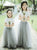 Two Piece A Line Flower Girl Dresses LBQF0024