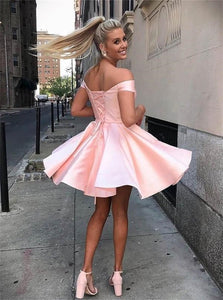 Pink Above Knee Sleeveless Homecoming Dresses with Pleats