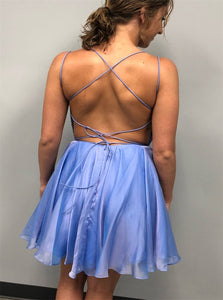 Above Knee A Line Homecoming Dresses