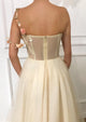 A Line Sweetheart Prom Dress with Side Slit LBQ0818