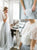 Two Piece A Line Simple Modest Elegant Lace Prom Dresses