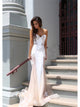 Mermaid Sweetheart Sleeveless Tulle Appliques Prom Dresses LBQ3418