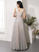 Open Back Floor Length Evening Dresses