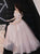 Sweep Train Short Sleeves Prom Dresses
