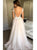 A Line Pink Chiffon Prom Dresses with Appliques 