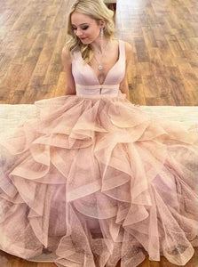 Elegant Sleeveless Prom Dresses