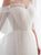 Sweep Train Ivory Evening Dresses