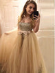 Mermaid Sweetheart Beadings Prom Dresses with Detachable Train