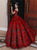 Ball Gown Short Sleeves Satin Prom Dresses with Appliques