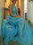 Bateau Floor Length Backless Beading Chiffon Prom Dresses