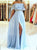 Sweep Train Slit Evening Dresses
