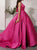 Sweep Train Pink Evening Dresses