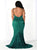 Emeraid Mermaid Sequin Spaghetti Strap Backless Prom Dress LBQ0851