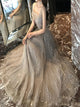 Shimmering Sequins Evening Dresses