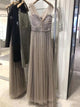 Slit Floor Length Prom Dresses