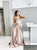 Spaghetti Straps Sweep Train Prom Dresses