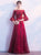 Long Sleeves Sequins Prom Dresses