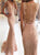 Sweep Train Sleeveless Pink Prom Dresses
