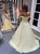 Sweep Train Short Sleeves Beadings Prom Dresses